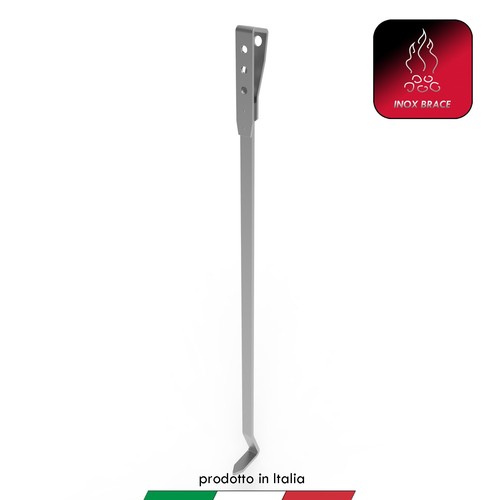 Inox brace attizzatoio - inox,