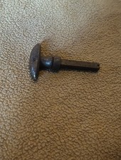 Poignée ancienne porte laiton