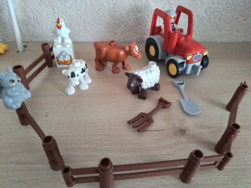 Lego duplo ref 10524 ferme - lego, 10524.