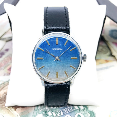 Rare watch raketa jeans - 🔵,