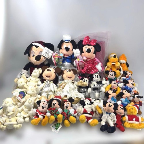 Disney character plush set - disney,
