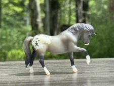 Breyer Stablemates Club 2016 Primrose G1 Quarter Horse Mare Grullo Appaloosa