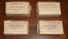 Paquet de 12 mèches anciennes pour réchaud lampe à pétrole