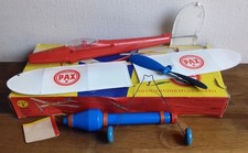 Ancien jouet avion planeur PAX