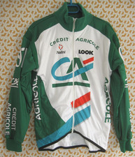Veste cycliste Credit Agricole