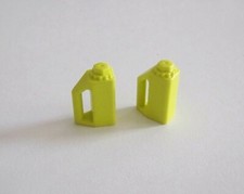 PLAYMOBIL (R3128) SERVICE STATION - Lot of 2 Cans Yellow Fluo Virgin Oil