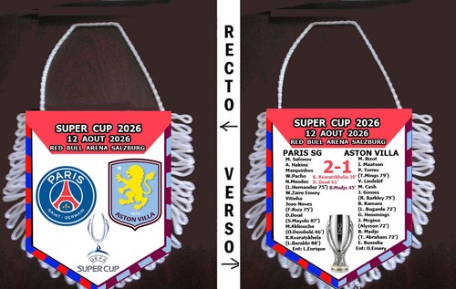 Fanion football super cup - fanion,