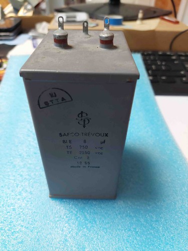 Condensateur bain huile - a,