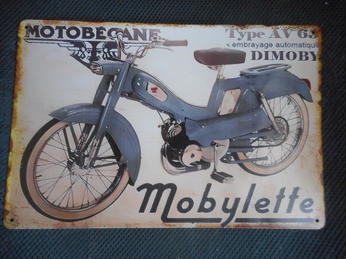 Plaque metal vintage - metal,