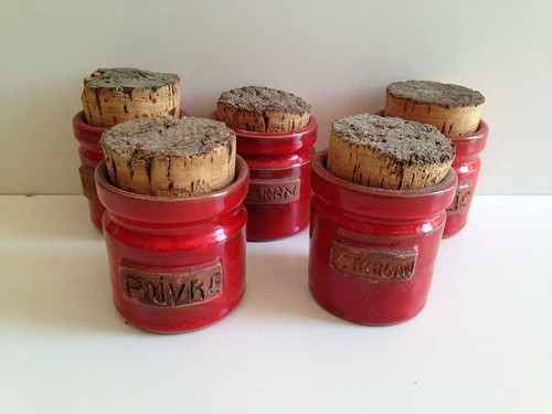 Série pots épices - de,