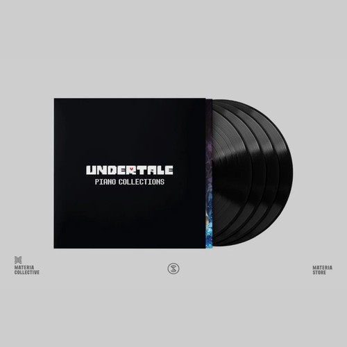 Vinyle undertale piano - undertale,