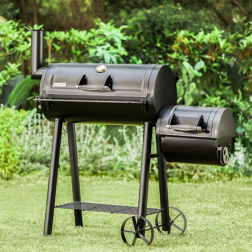 Bbq grill charcoal offset - bbq,