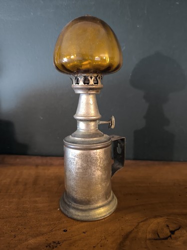 Ancienne lampe pigeon - lampe,