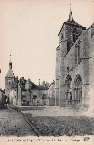 Avallon eglise st lazare - l,