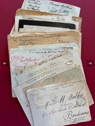 Rare lot enveloppes du - 25,