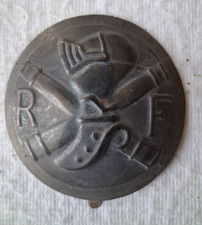 1937 model rondache badge for Adrian helmet model 1935 Cavalry 1939-1940