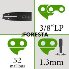 Guide chaîne tronçonneuse