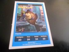 Carte Carrefour Dreamworks n° 179 gang de requin sykes