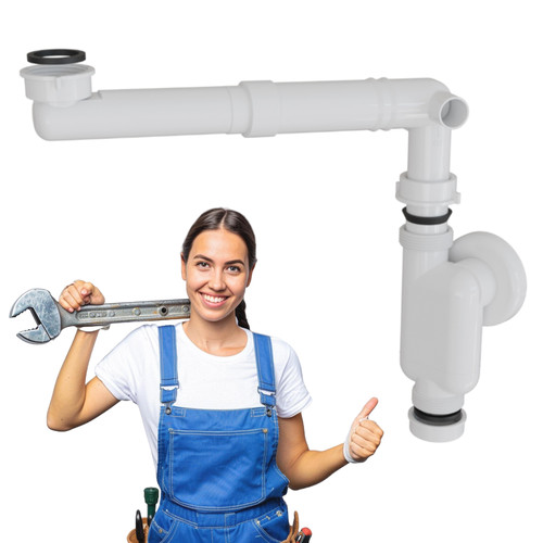 Siphon lavabo réglable et - siphon, de