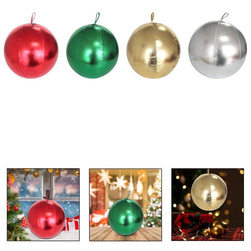Boule gonflable noël en - gonflable,