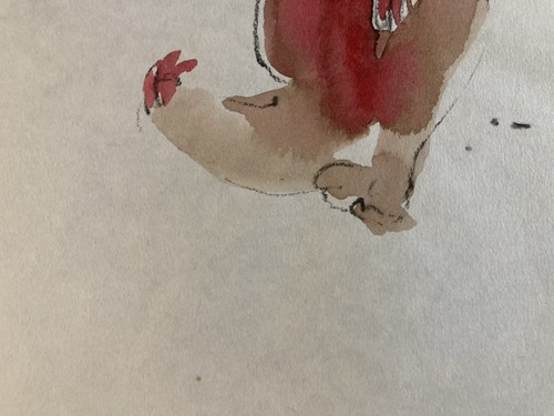 Beau dessin crayon aquarelle - dessin,