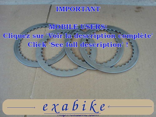 Disques lisses embrayage - disques,