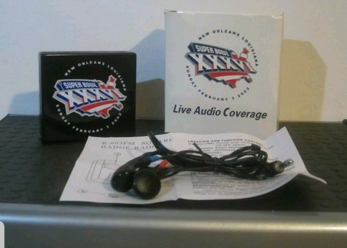 Super bowl xxxvi radio - super, fm