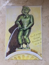 CARTE POSTALE 15X10 TINTIN