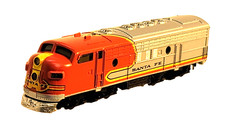 Z Marklin 8860 EMD F7 Santa Fe ATSF Diesel Loco with CC (Tested) w/case