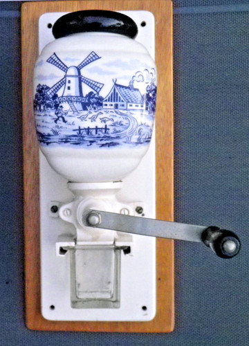 Ancien moulin café - café, mural