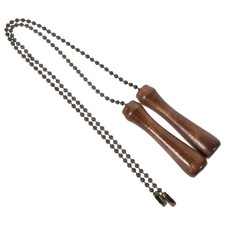 2pcs bâton en bois bronze