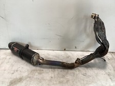 09-11 SUZUKI GSXR 1000 FULL YOSHIMURA CARBON TITANIUM EXHAUST SYSTEM DAMAGED