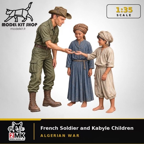 Soldat français et - 1:35,