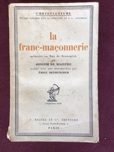 Franc maçonnerie joseph de - franc,