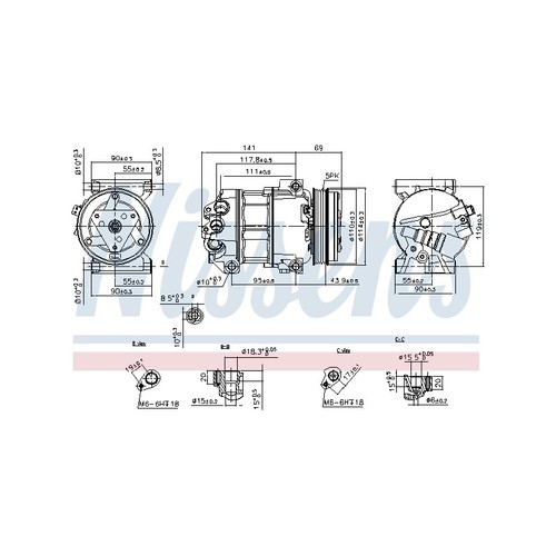 Compresseur climatisation pour - compresseur,