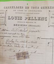 Ancienne facture Louis Pellenc