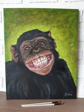 Peinture originale singe art