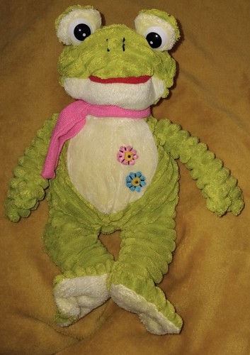 Doudou peluche edl grenouille - edl,