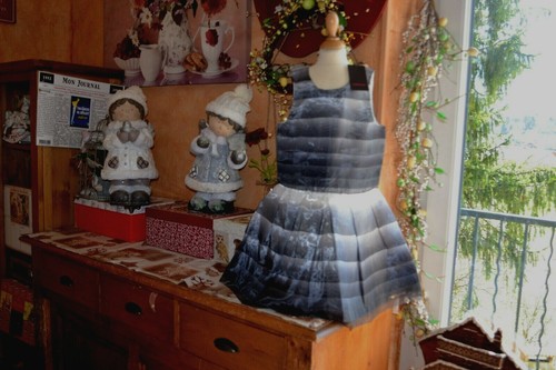 Robe neuve catimini doublee - robe,