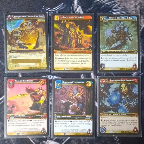 World warcraft jcc lot 6 - world,