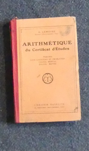 Livre scolaire 1933