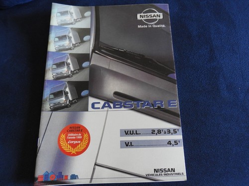 Catalogue nissan cabstar - catalogue, e