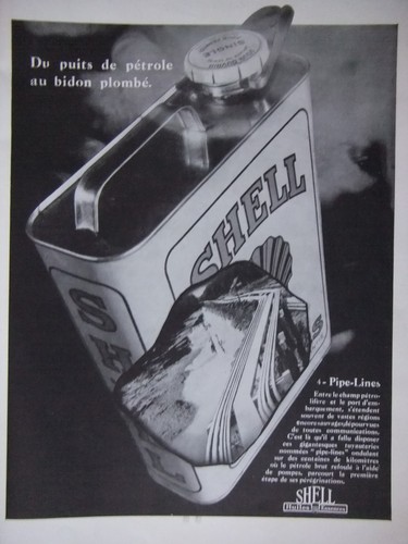 Publicité 1930 huiles shell - huiles,