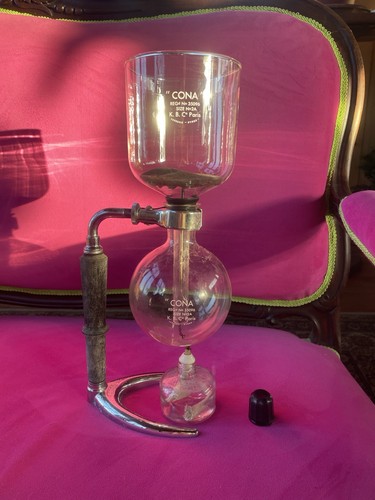 Cafetière ancienne verre - ancienne, en