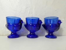 3 anciens coquetiers poules