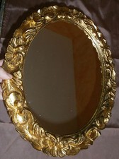 Miroir récent ovale cadre en