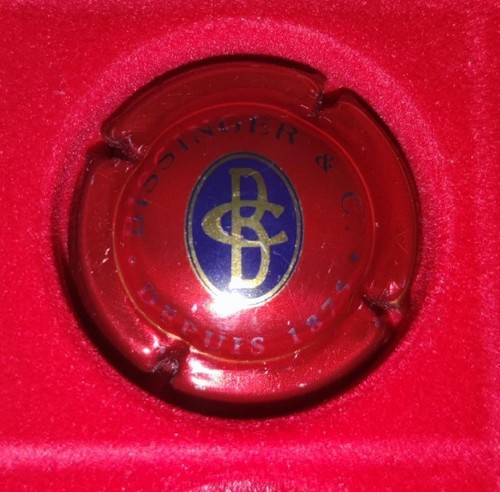 Capsule plaque muselet de - -,