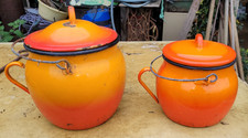 lot de 2 pots chaudrons
