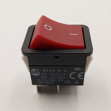 1PC For KEDU HY12-9-4 Power On Off Rocker Switch Push Button 4Pin IP55 T85