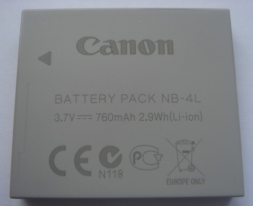 Batterie origine canon ixy - d'origine,